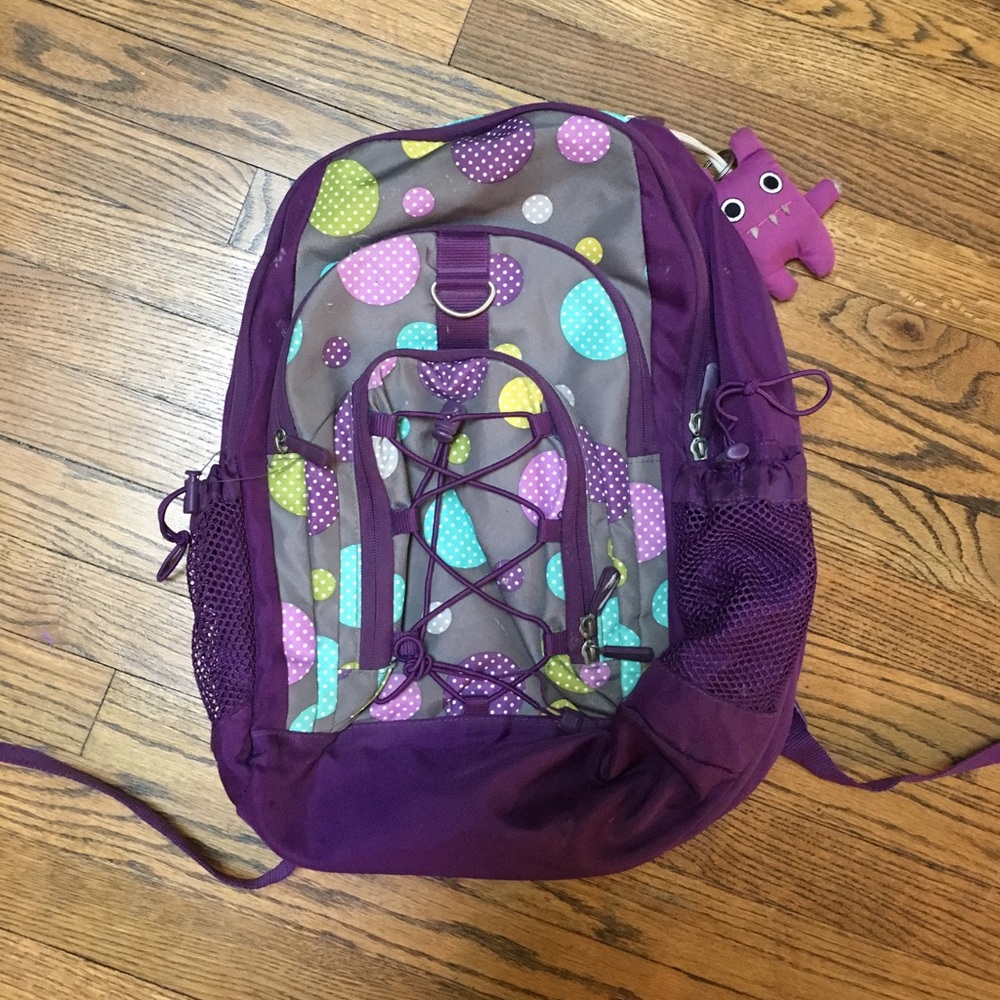 Purple Pottery Barn Kids Backpack